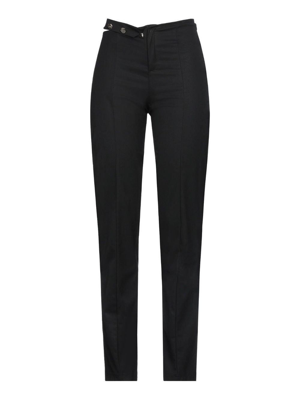 NWT Asymmetric High-Waist Black Tailored Pants Size L (M US) Long